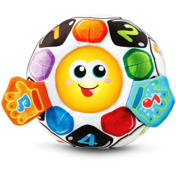 Vtech Bright Lights Plush Talking Soccer Ball - Picture 1 of 4